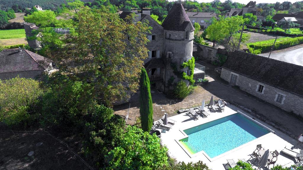 Bed and Breakfast Mas De Garrigue Calvignac Exterior foto